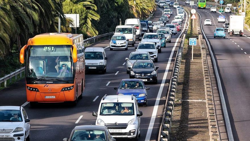 dritter fahrstreifen tf 5 teneriffa flughafen guamasa