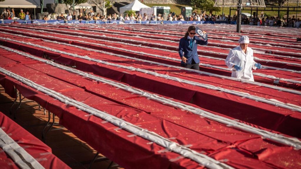 guinness rekord laengster turron welt teneriffa