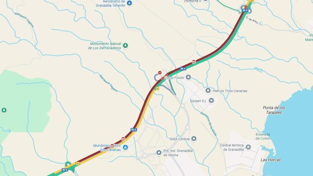motorradfahrerin stirbt unfall tf 1 sueden teneriffa
