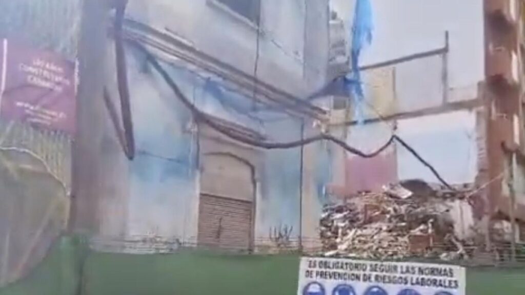 pension las palmas evakuiert risiko einsturz