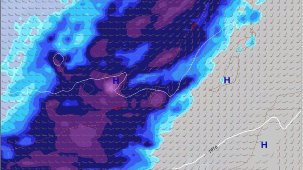 sturm francis kanaren neujahr 2026