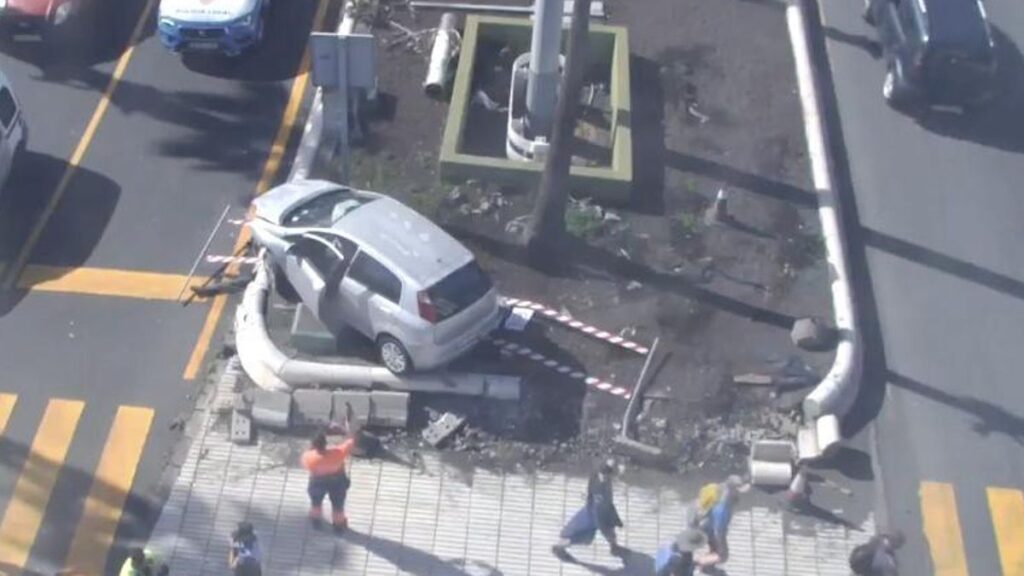 unfall las palmas rotonda belen maria