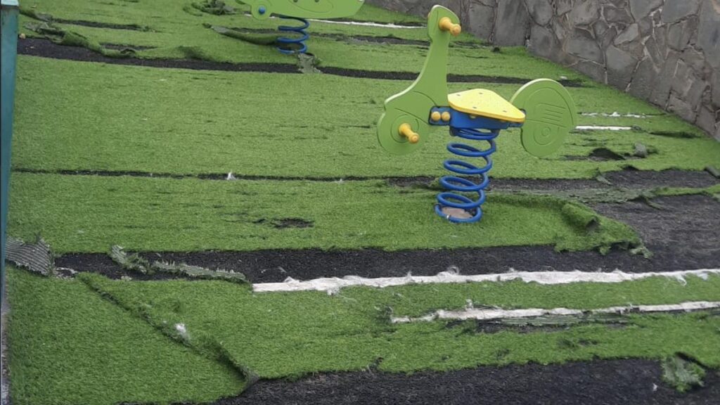 vandalismus spielplaetze arucas gran canaria