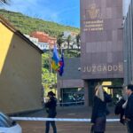 bombendrohung justizpalast la laguna evakuiert