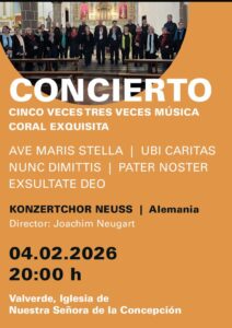 Konzertchor Neuss Kanarische Inseln