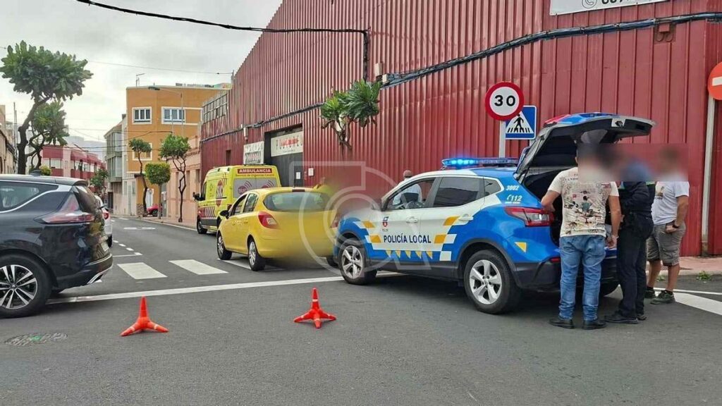 mann fussgaengerueberweg telde angefahren