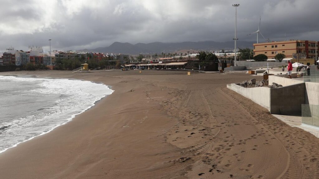 telde strande salinetas melenara gesperrt verschmutzung