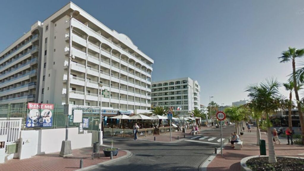 tourist sturz hotel playa del ingles todesfall