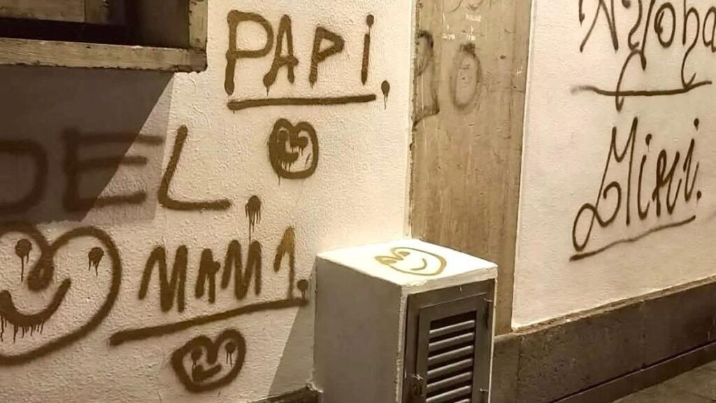vandalismus kirche los realejos teneriffa