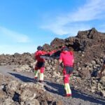wanderunfall caldera blanca lanzarote rettung