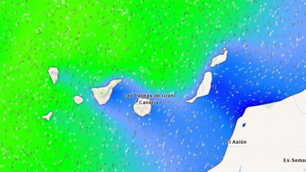 wetter kanaren neujahr 2026 sturm regen vorhersage