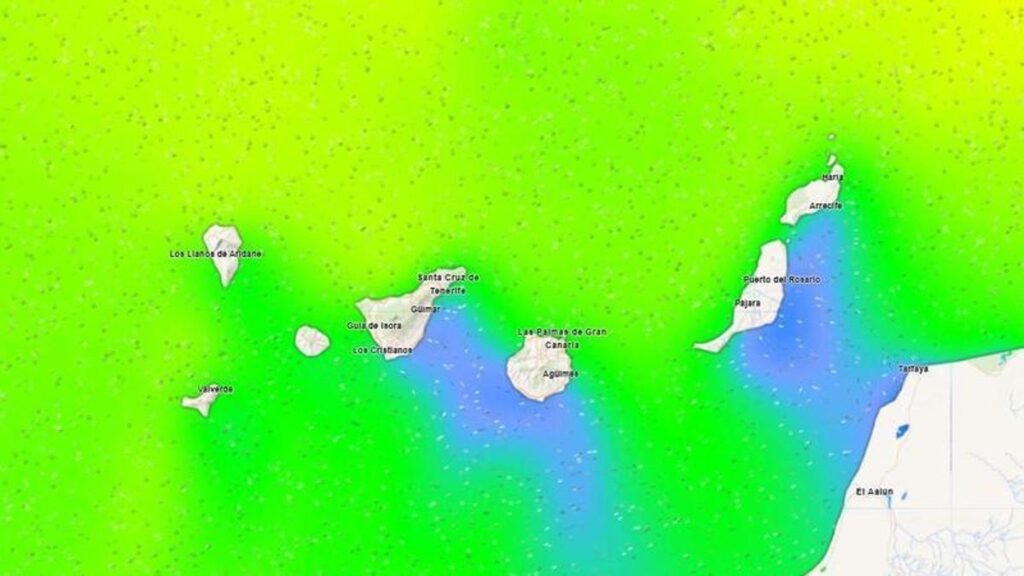 wetteralarm sturm hoher wellengang kanaren wochenende