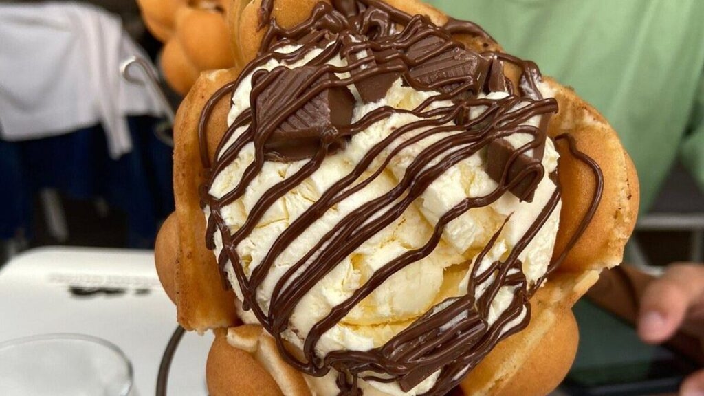 bubble waffle cafe los cristianos teneriffa