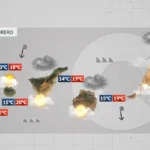 warnung sturm regen hohe wellen kanaren februar 2026