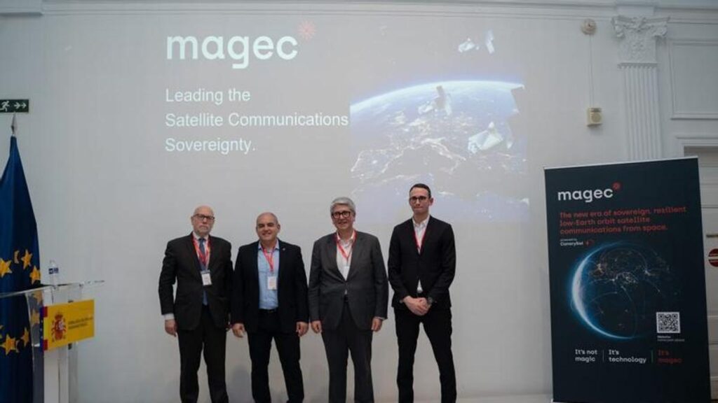 kanaren satelliten konstellation magec 2026