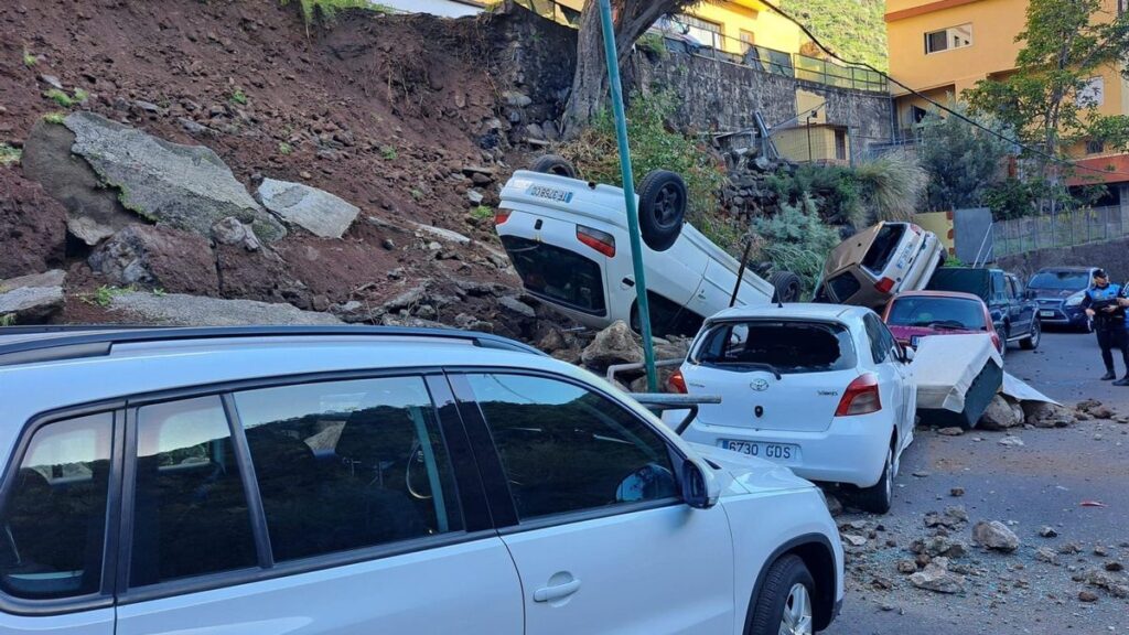 notfall massnahmen reparaturen anaga sturm santa cruz