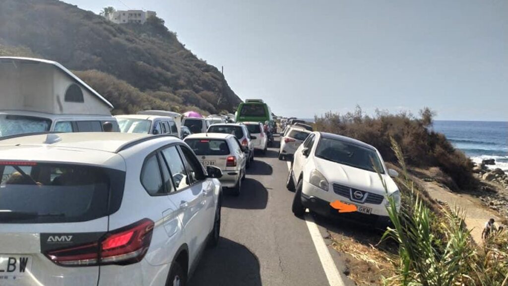 protest anaga teneriffa verkehrskollaps tourismus