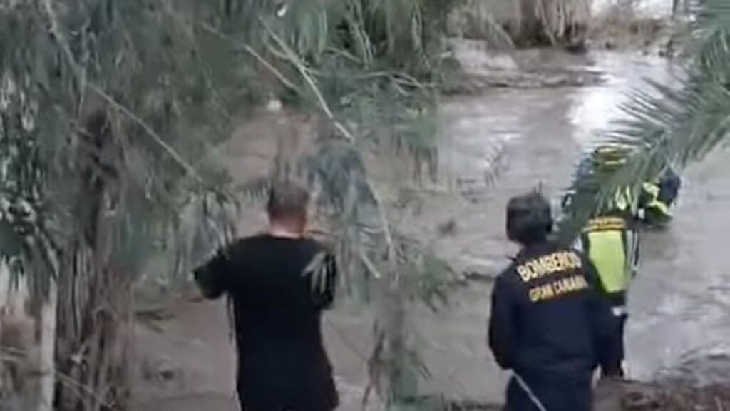 sturm therese gran canaria eingeschlossen rettung