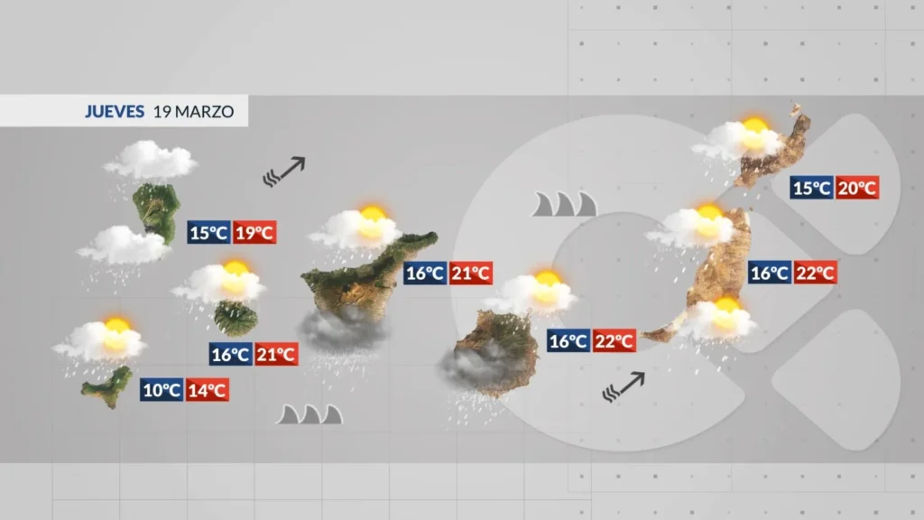 sturm therese kanaren wetterwarnung regen wind 1