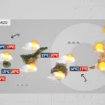 wetter kanaren dienstag sturm therese gewitter wind