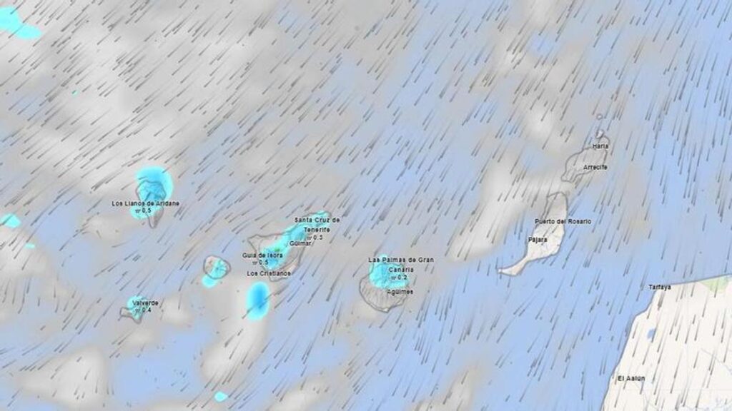 wettervorhersage wind regen kanaren februar