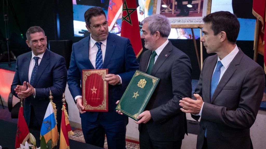 kanaren marokko wirtschaftsbeziehungen delegation