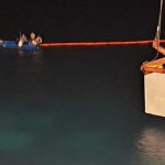 los cristianos hafen damm verstaerkung betonbloecke