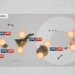 mittwoch calima haelt sich sonne kehrt zurueck