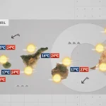 wetter kanaren freitag waerme calima april 2026