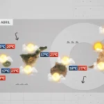 wetter kanaren wolken schauer mittwoch 22 april 2026