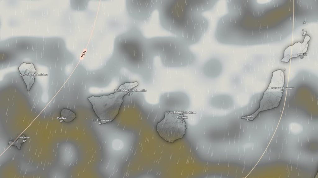 wetterwechsel kanaren borrasca regen sturm april 2026