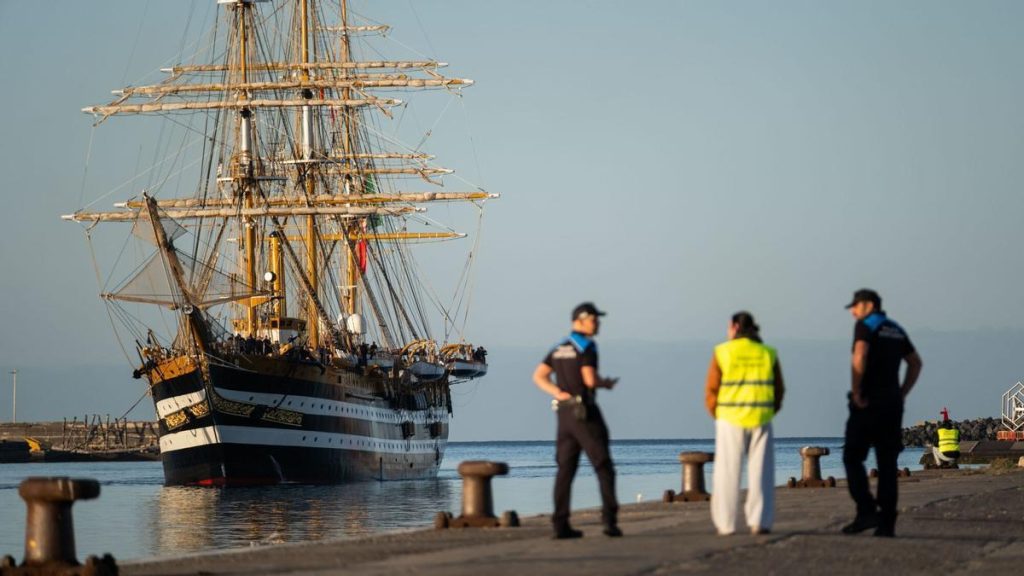amerigo vespucci teneriffa santa cruz