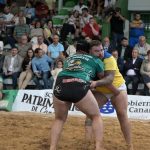 lucha canaria bediesta guamasa offizieller kampf