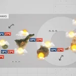 wetter kanaren sonntag passat bewoelkung