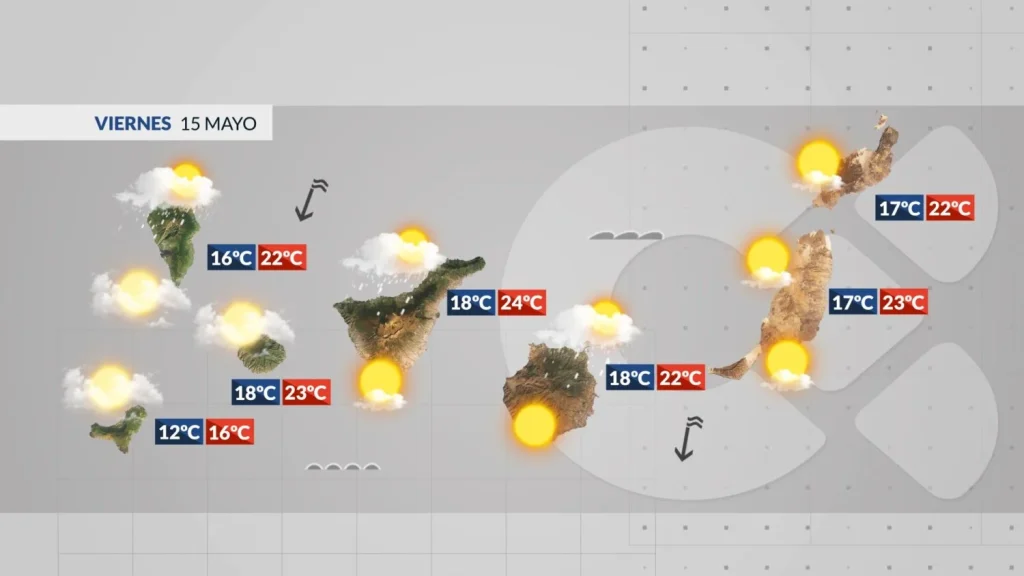 wetter kanarische inseln freitag 15 mai