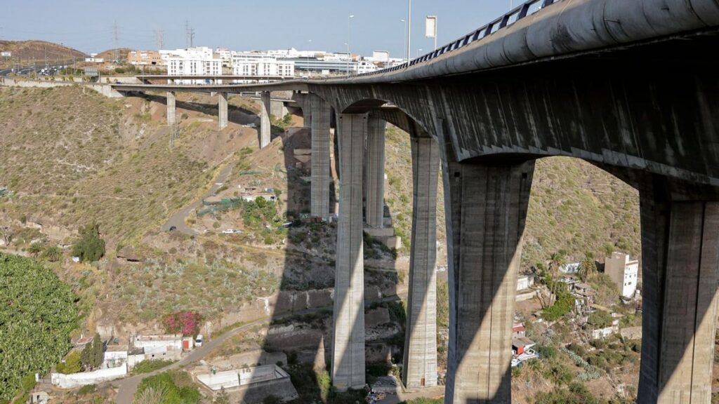 guiniguada viadukt sperrung august gran canaria