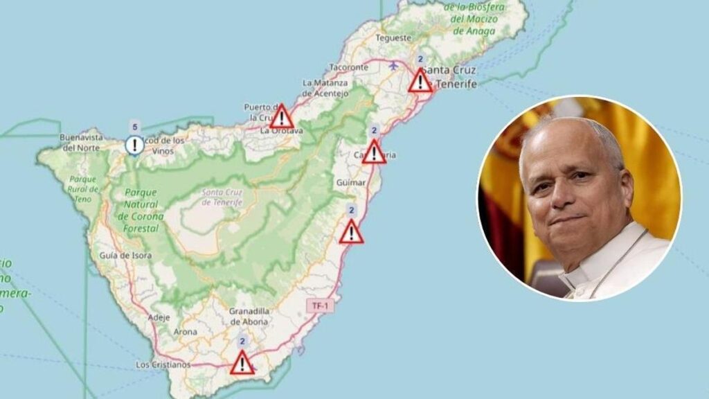 papstbesuch teneriffa verkehrs einschraenkungen freitag