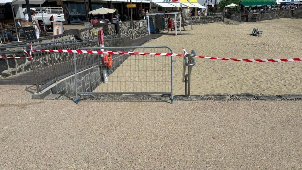 playa blanca gesperrt abwasser lanzarote
