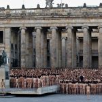 spencer tunick gran canaria nacktinstallation gran spectrum
