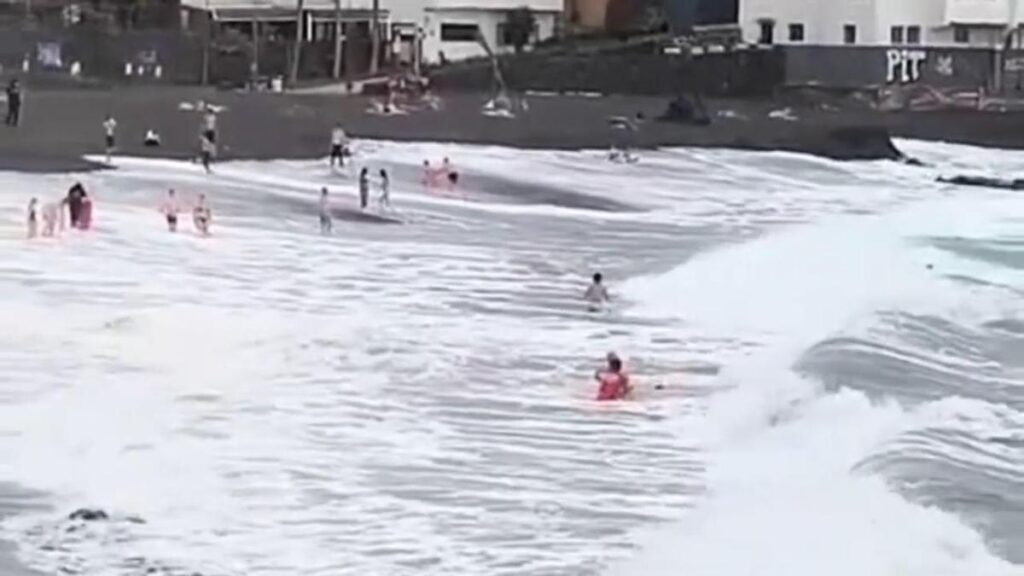 badeunfall teneriffa puerto de la cruz playa jardin