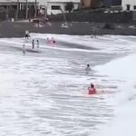 badeunfall teneriffa puerto de la cruz playa jardin