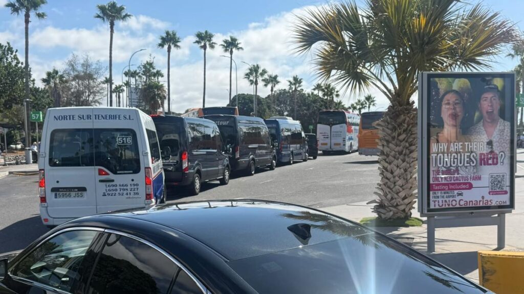 bus chaos flughafen teneriffa krisentreffen