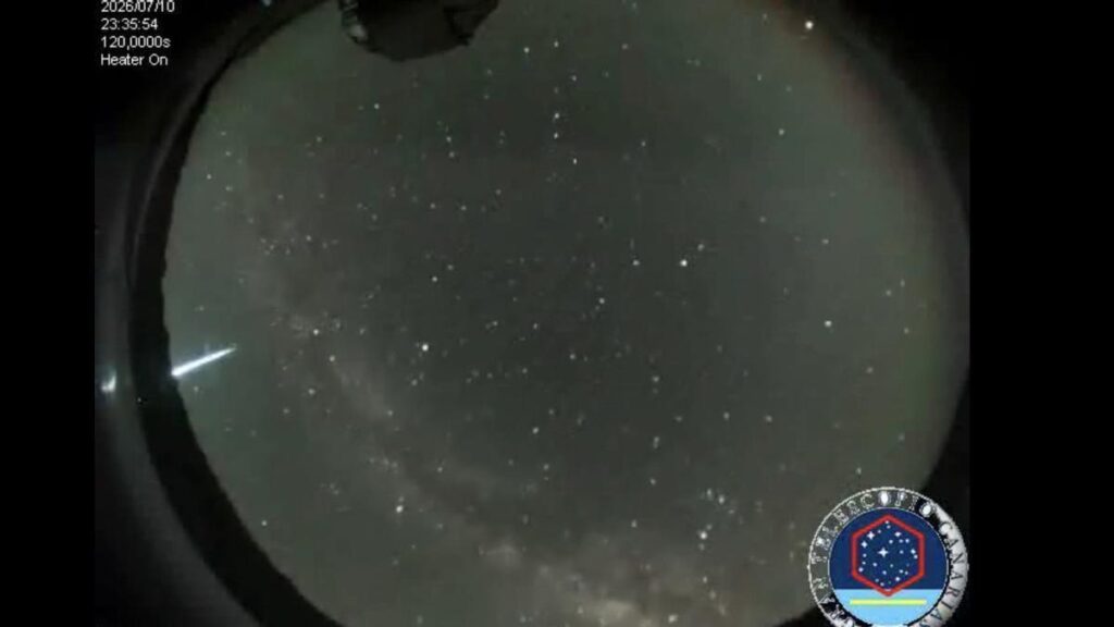 feuerball kanaren sting himmel phanomen