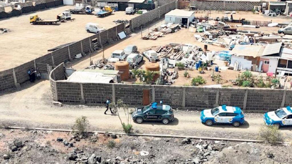 grossrazzia teneriffa illegale siedlungen arona