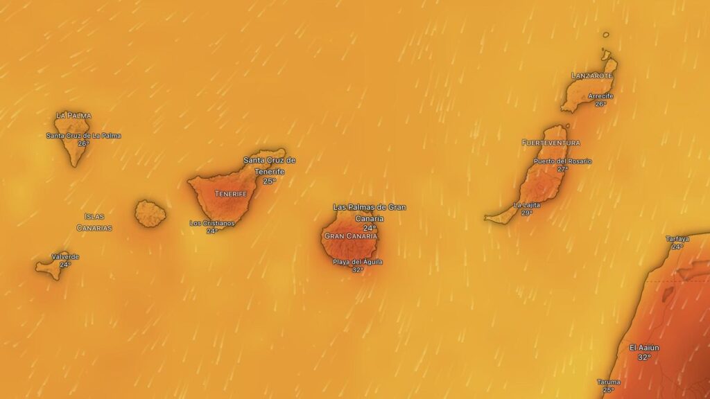 vierte hitzewelle kanaren gran canaria aemet warnung