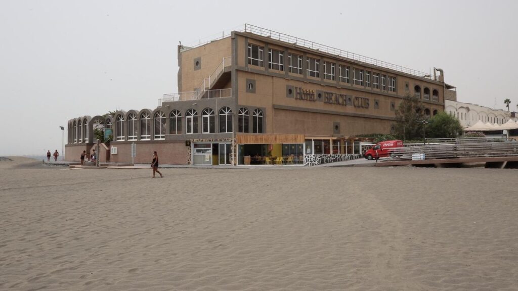 hotel beach club san agustin deslinde abriss
