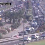 verkehrschaos las palmas viadukt sperrung