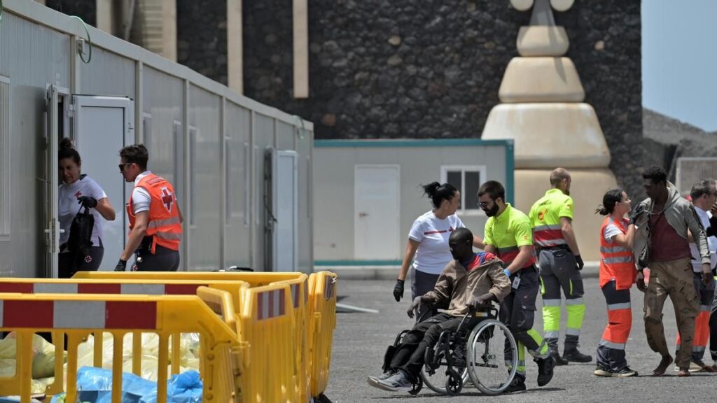 el hierro drei cayucos 500 migranten gerettet