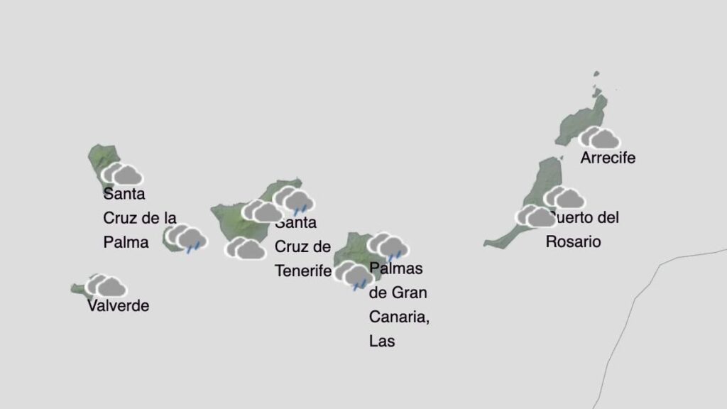 kanaren calima hitze wettervorhersage