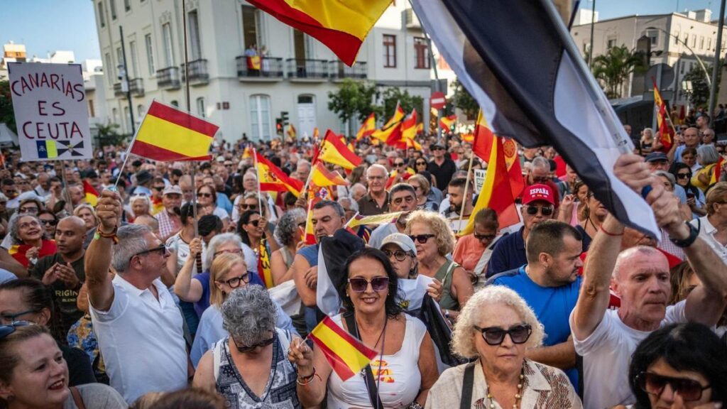kanaren solidaritaet ceuta demonstrationen